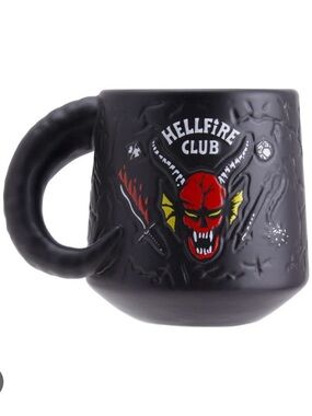 Stranger Things | Hellfire Club Demon Embossed Coffee Mug